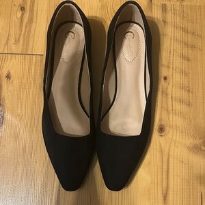 Cato Black Women's Flats Sz10